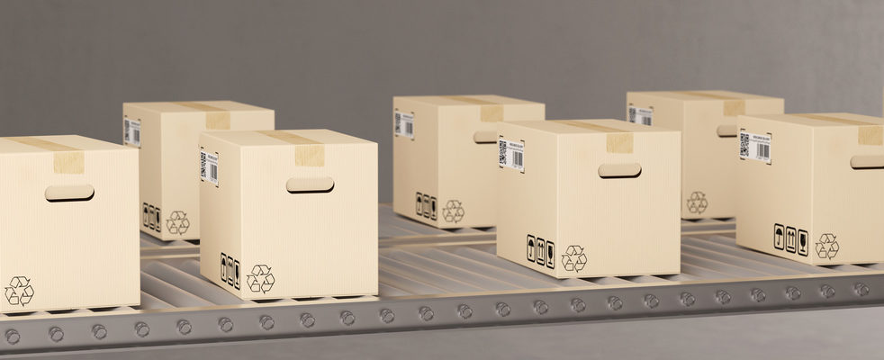 cartons d'emballage